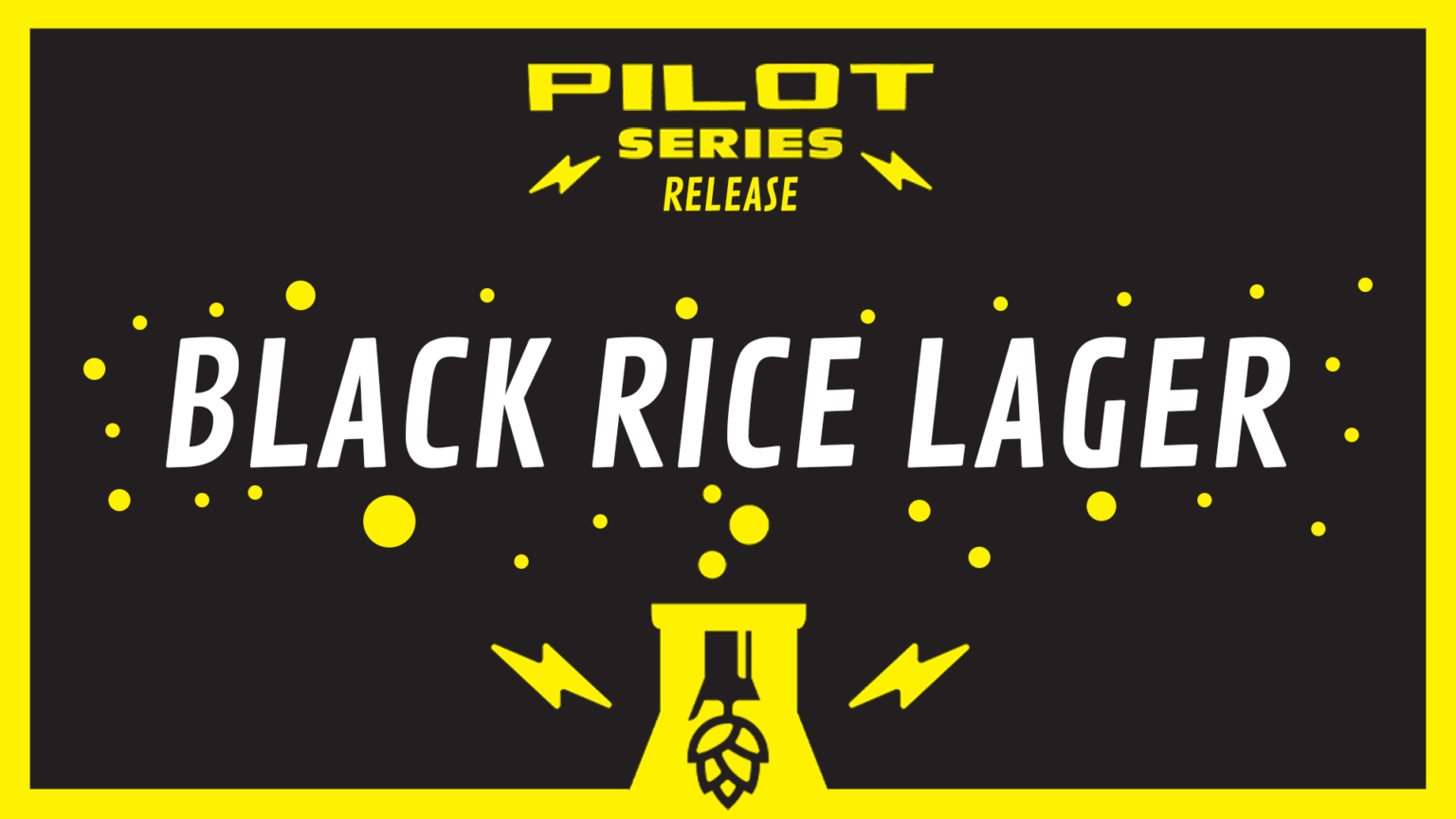 Pilot Release: Knife’s Edge Black Rice Lager – Real Ale Brewing Company